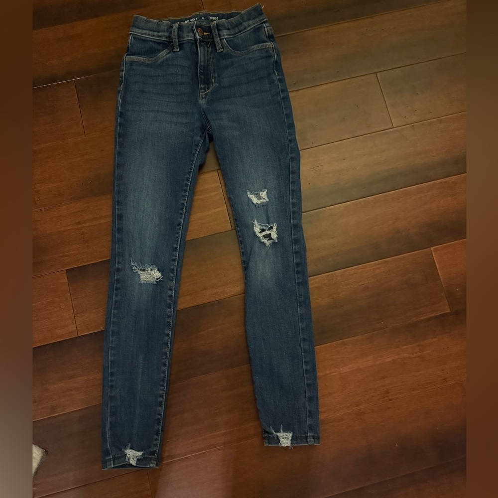 Old Navy Kids Ripped Denim skinny Jeans